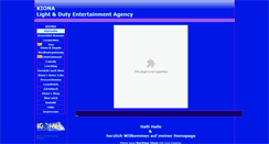 Desktop Screenshot of kiona-net.de